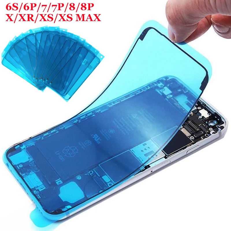 50 шт. Водонепроницаемая наклейка для iPhone 7 Plus 8 8P 6S X XR XS 11 Pro MAX рамка ЖК дисплея