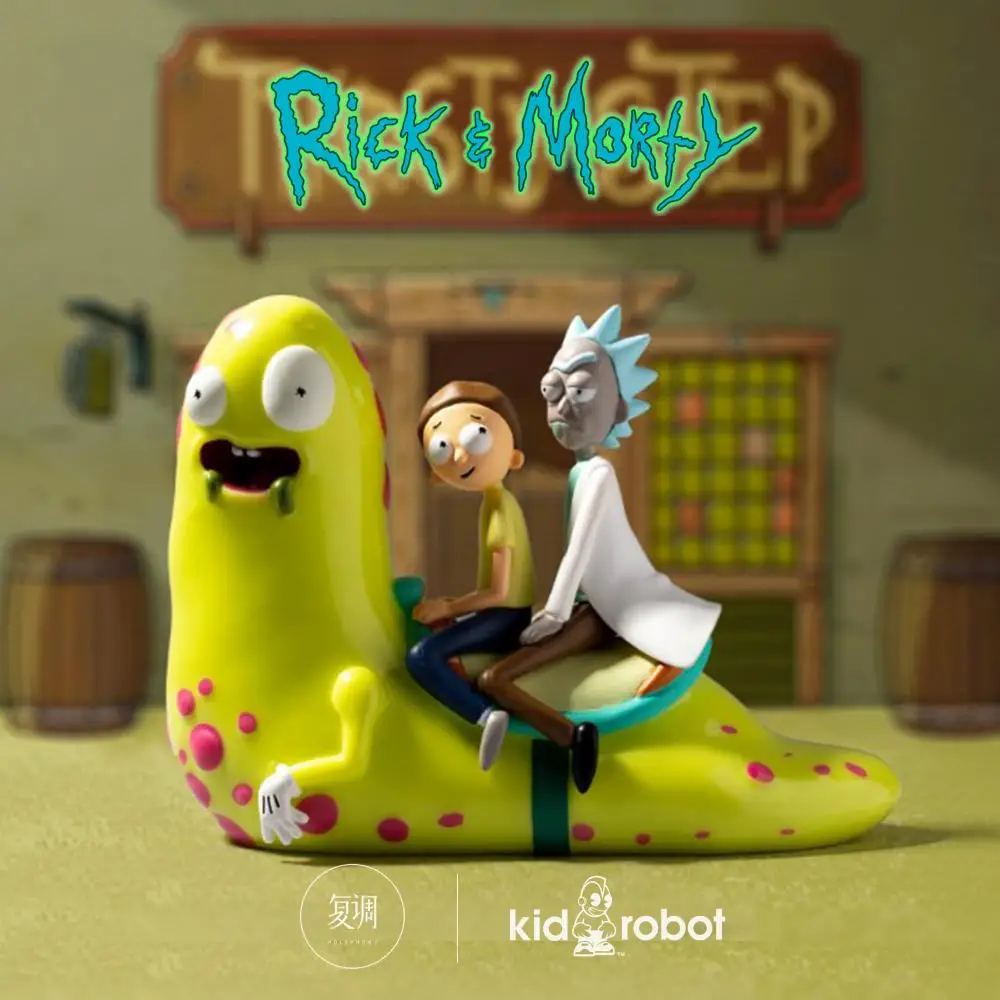 

Rick and Morty Slippery Stair movies and tv novelties 2021yeas 7inch Collectible figurines Halloween Gift action figure Toys