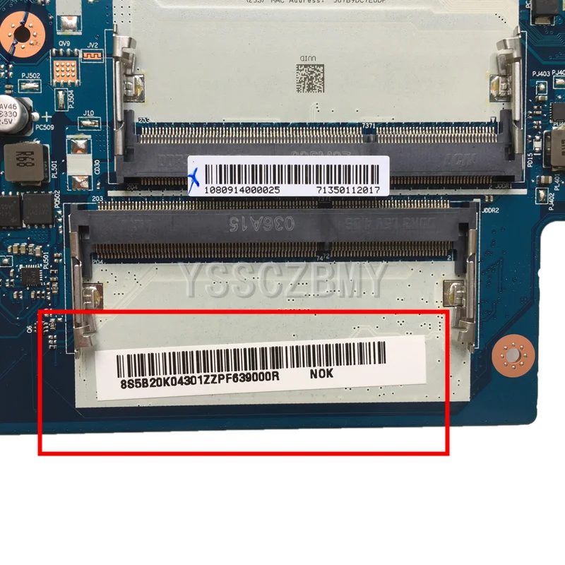 G70-35 Motherboard For Lenovo laptop CG70A NM-A671 motherboard with CPU A6-6310 |