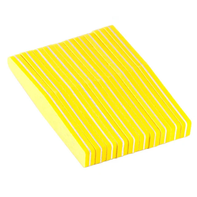 

10pcs/lot Nail File Buffer Washable Pedicure Manicure Tool Nail Gel Polishing Remover 100 /180 Grit Double Sided Nail Files Set