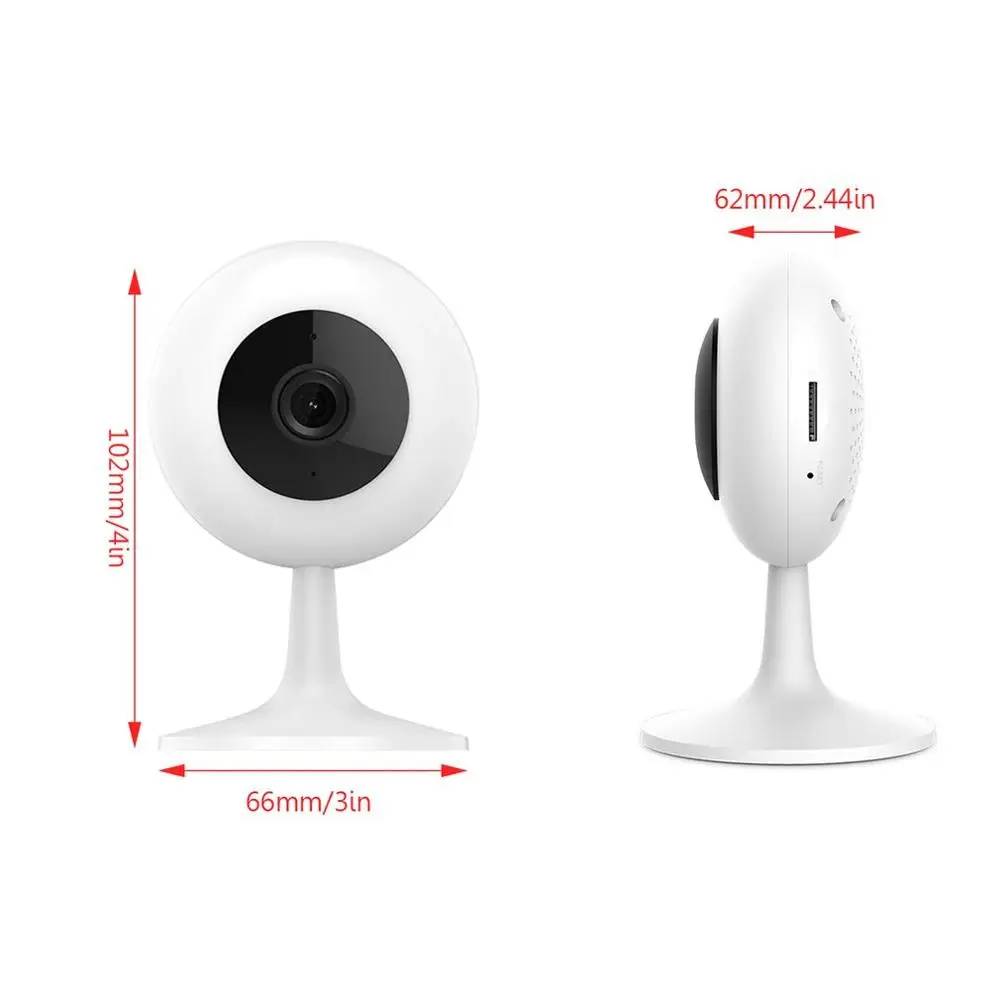 WiFi IP камера Mijia Xiaobai 360 градусов Беспроводная Веб видеокамера умная наблюдения с