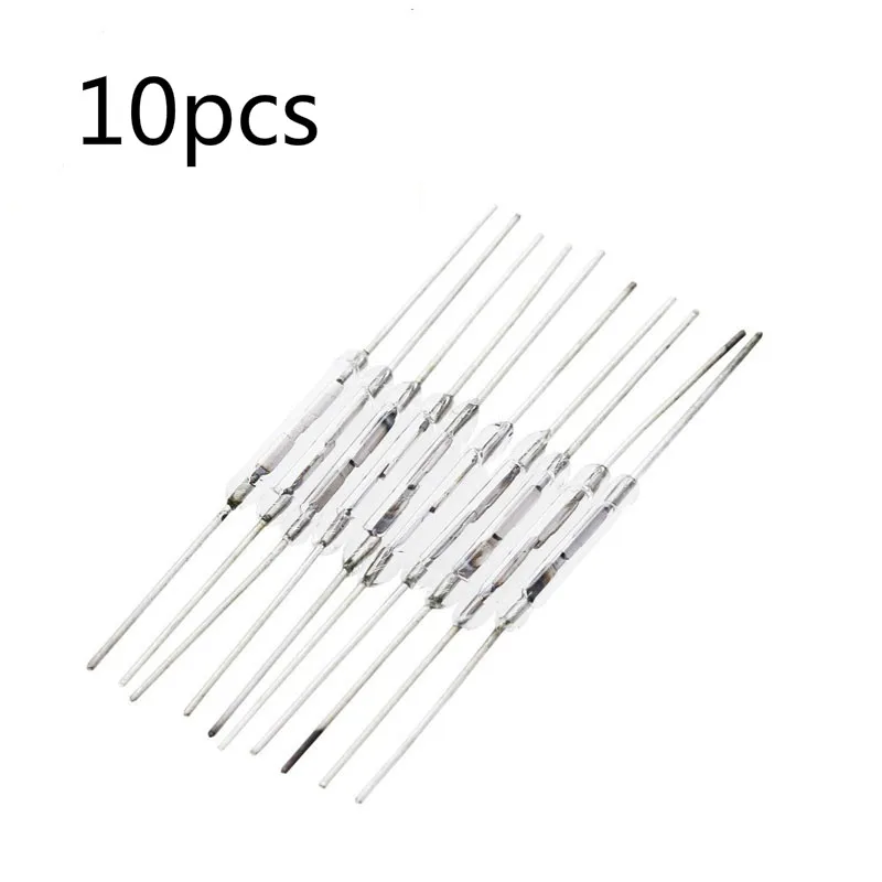 

Язычковый магнитный переключатель, 10 шт., нормально открытый магнитный индукционный переключатель, низковольтный ток, 100% новый оригинальны...