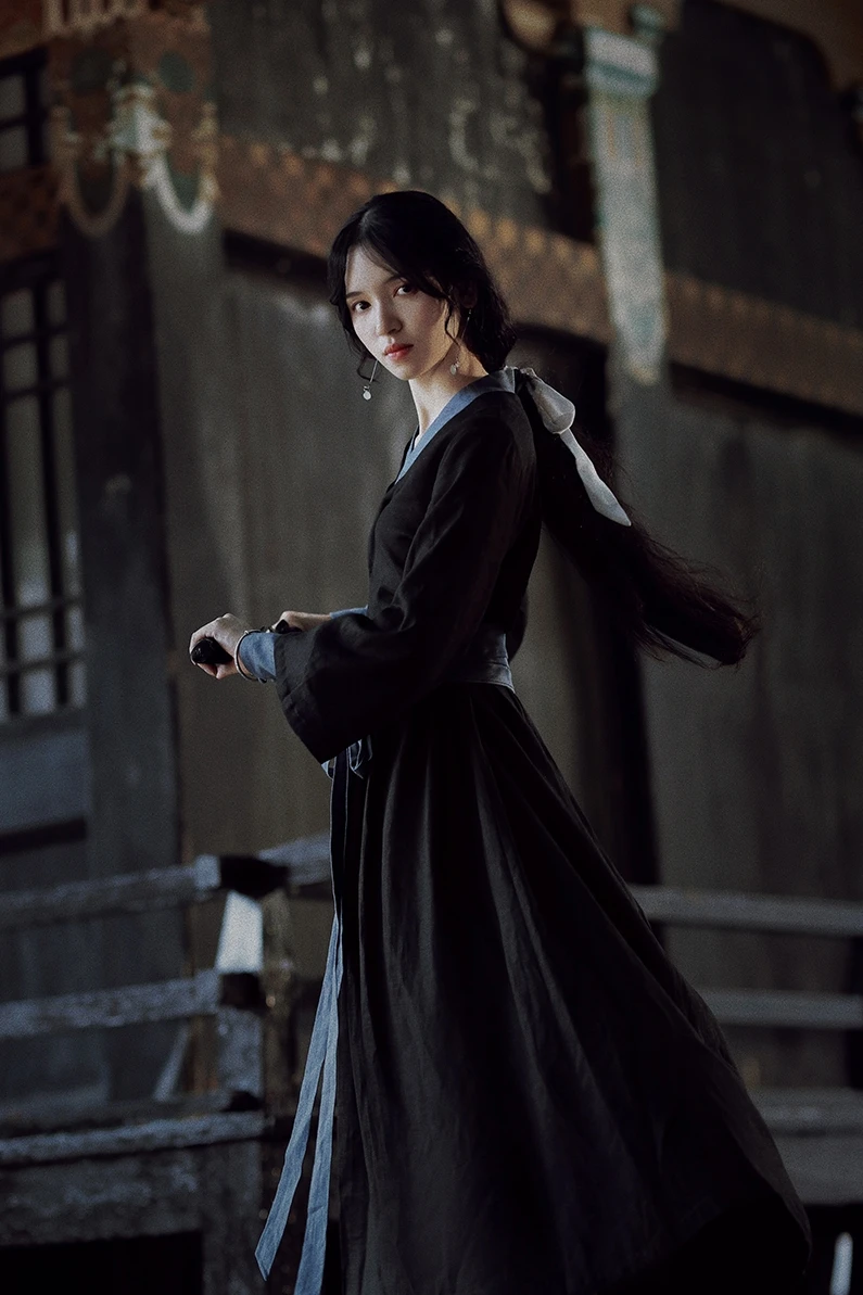 Женское винтажное платье LYNETTE'S в китайском стиле оригинальный дизайн