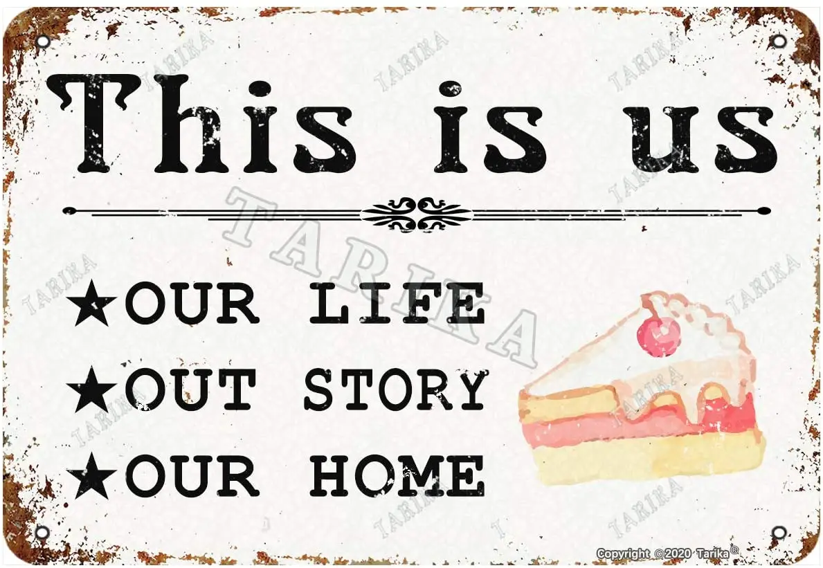 Это наша жизнь история дома с милым тортом для фермерского гостиной кухни клуба