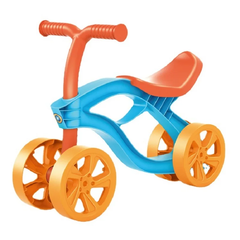 

Multifunctional Children's Trolley Four-wheel Walker Car For 1-3 Year Old Kids Early Learning Toy Gift