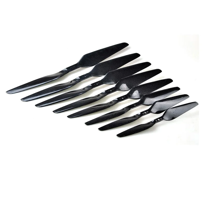 H&eacute;lice de fibra de carbono 3K para cuadric&oacute;ptero Tiger Motor, 4 unids/lote, 8055, 9055, 1055, 1155, 1255, 1355, 1455, 1555, 2 pares-3