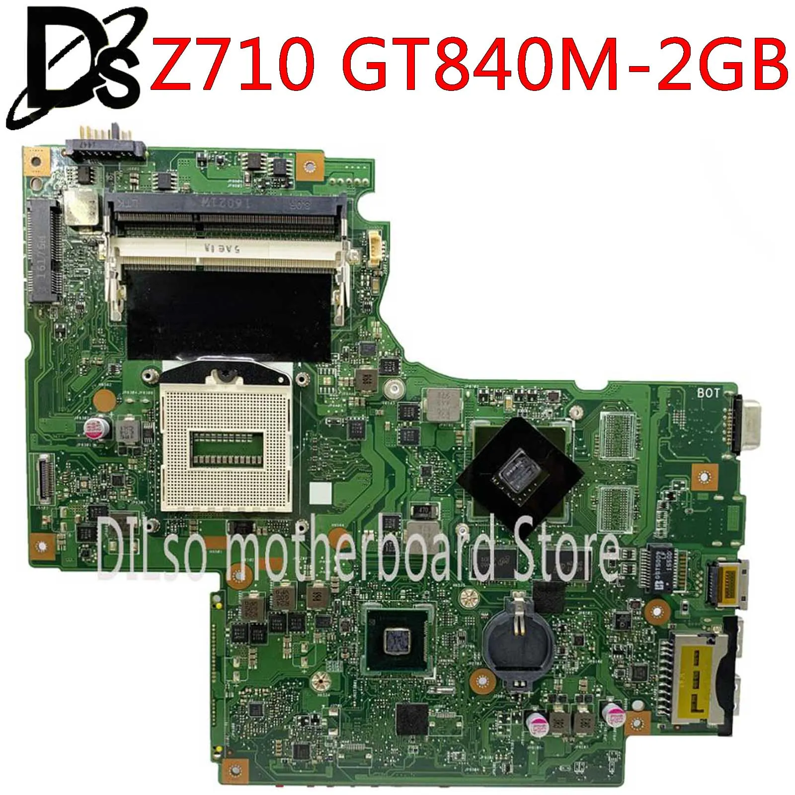 

KEFU DUMBO2 REV2.1 Z710 For Lenovo Ideapad Z710 notebook Motherboard SR16D HM86 PGA947 DDR3 GT840M 2GB 100% test work