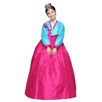 korean traditional costumes hanbok korea dance dresses for women palace court folk minority new year wedding party outfit silk