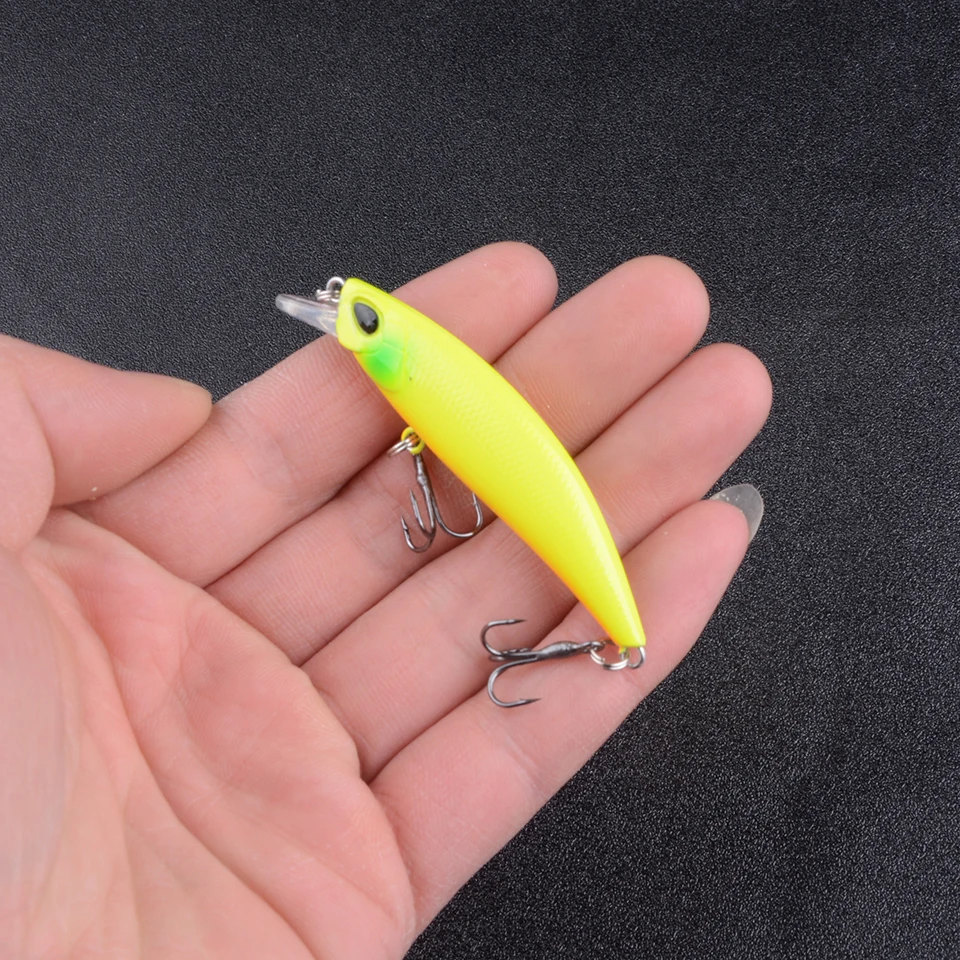 

1pcs Laser Slow Minnow Fishing Lure Set 3.8g 6.5cm Wobblers Crankbaits Isca Artificial Hard Bait Carp Mini Fishing Lures Pesca