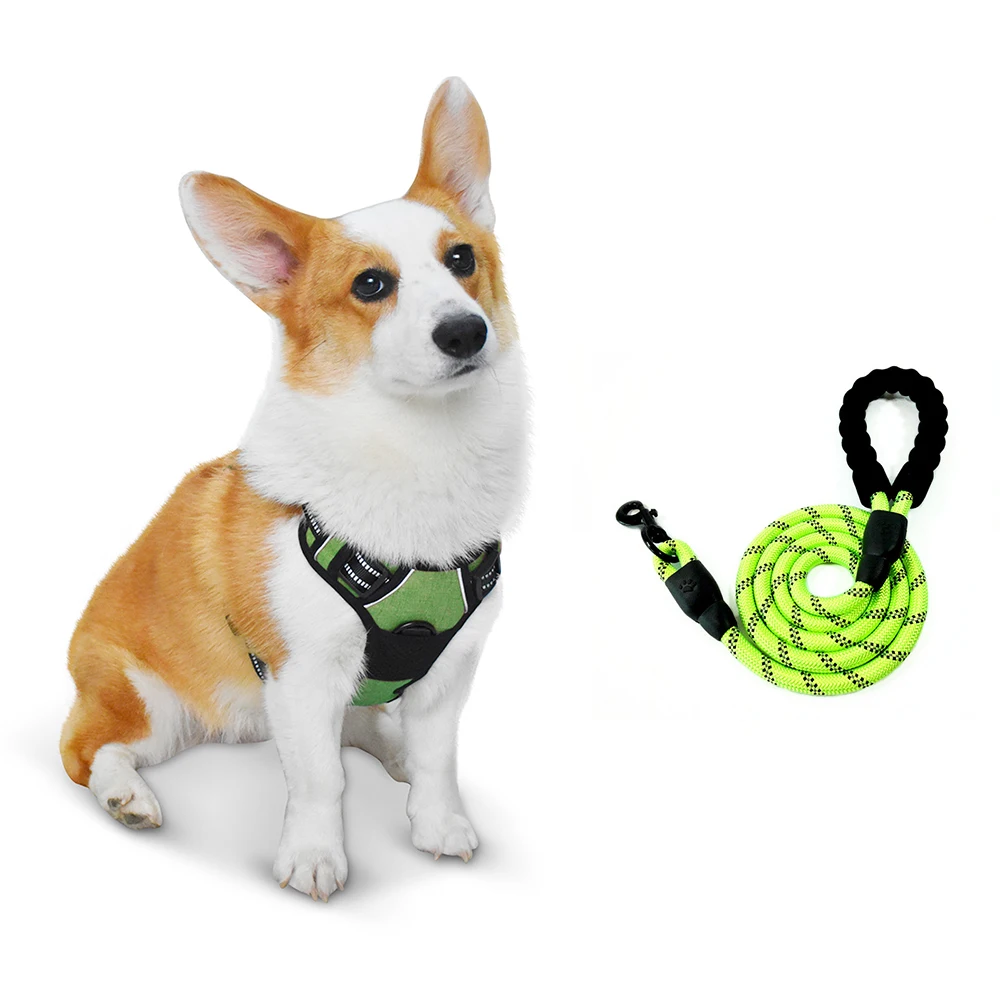 Шлейка для собак Bitsymore регулируемый светоотражающий жилет водонепроницаемый