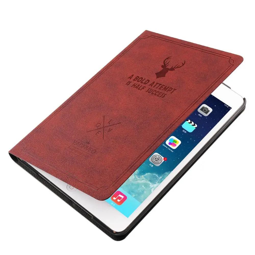 Чехол в форме головы оленя для Apple iPad Air 4 5 10 9 2021 1 2 2017 2018 7 9th Pro 11 чехол с