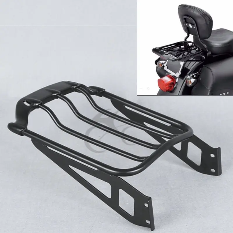 Двухсторонняя багажная стойка для Harley FXST FXSTB FLSTF FLSTFB FLSTFBS Softail Springer Cross Bones FLSTSB Fat Boy |