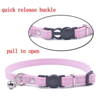 safety breakaway cat collar with bells quick release buckle cat collars cat accessories pet products for cats size xs s