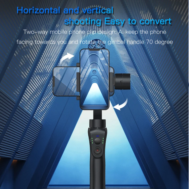 3 осевой ручной шарнирный стабилизатор активная дорожка с фокусировкой и зумом