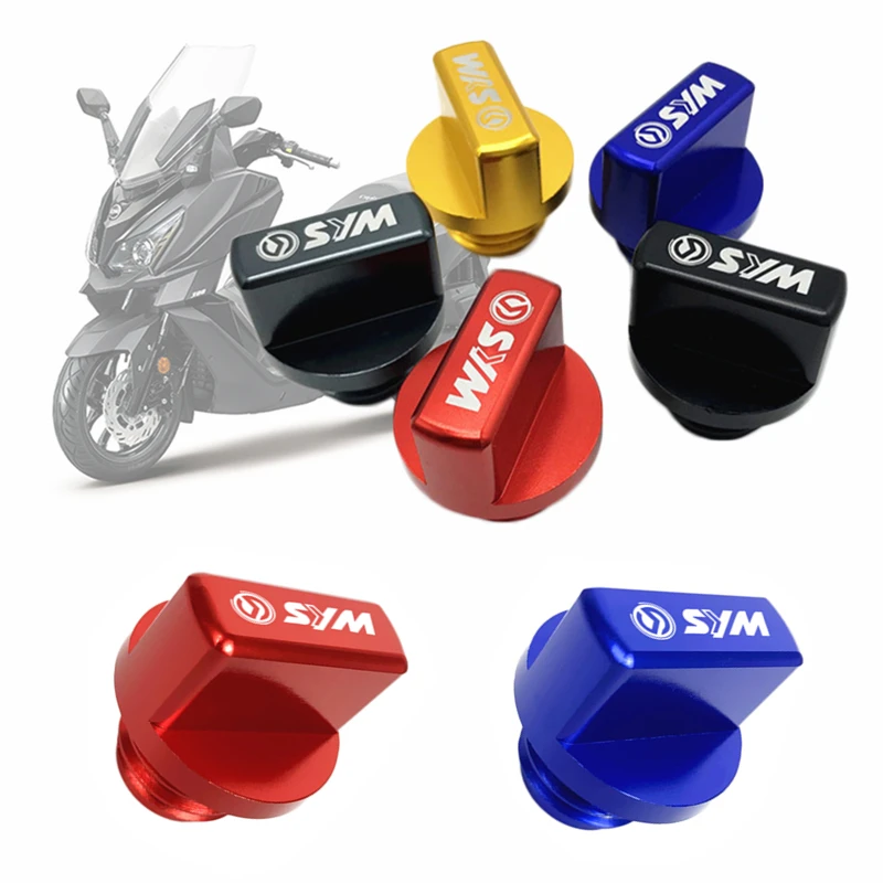 Мотоцикл моторное масло сливная вилка гайка чашка для залива масла крышка Для SYM