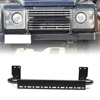 car accessories exterior details stainless front bumper anti collision protection bar for land rover defender 90 110 2004 2019
