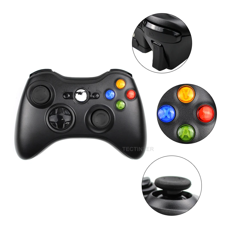 Беспроводной контроллер для Xbox360 Joypad Джойстик Microsoft Xbox 360 компьютер PC геймпад Controle