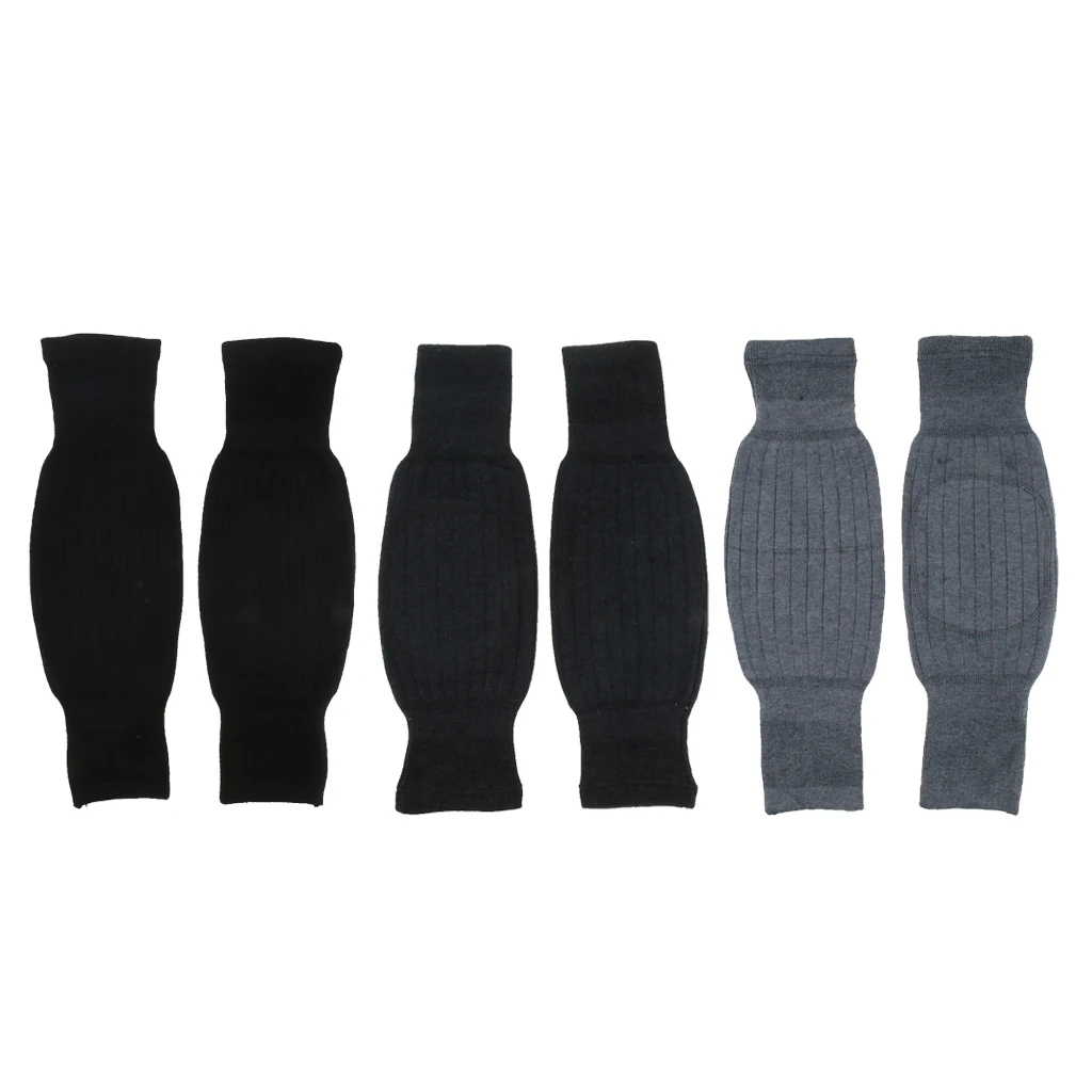 

1 Pair Winter Warm Knee Braces Sleeves Supports Compression Wraps Protectors