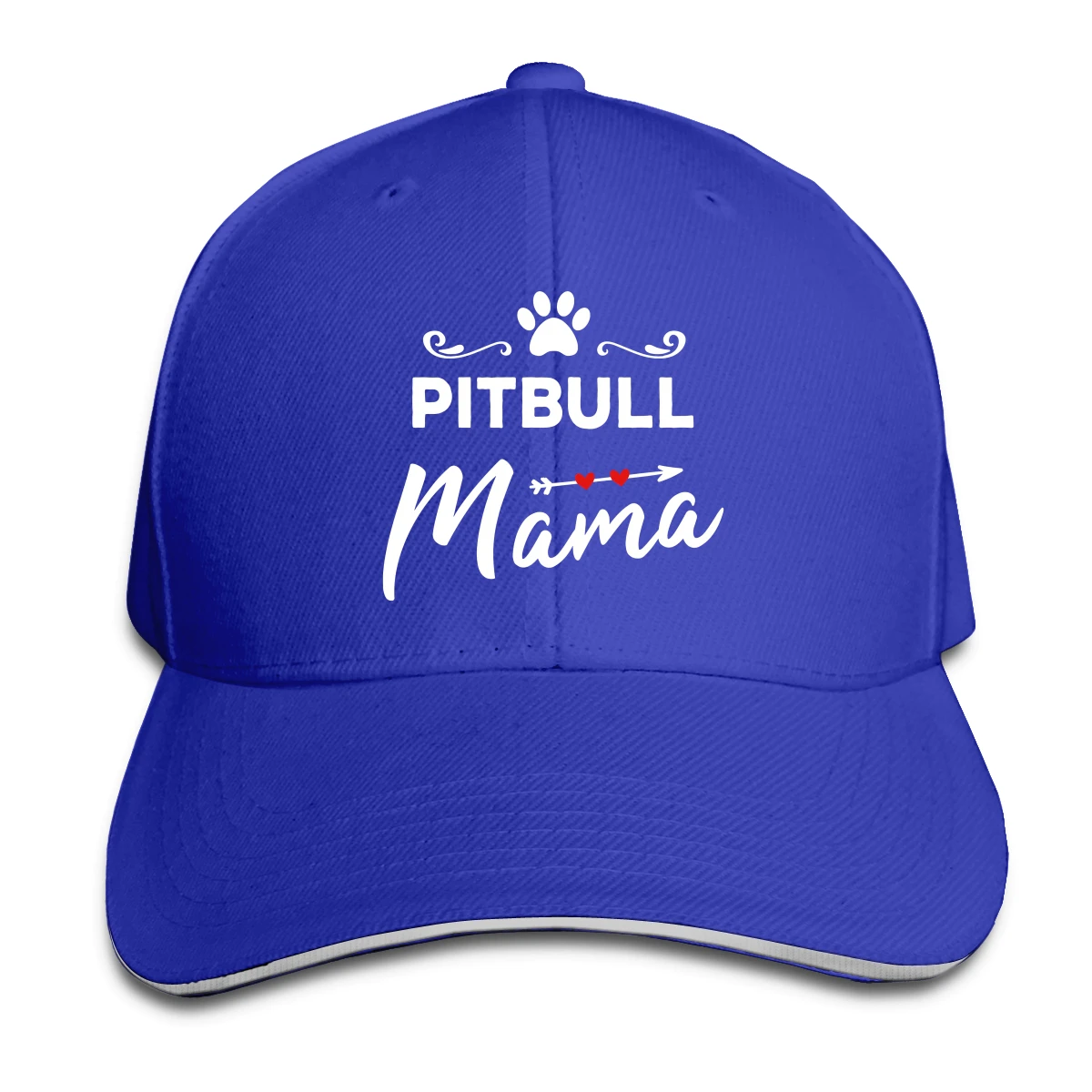 

Pitbull Mama Dog Lover T mens womens Fashionable breathable Hip hop caps