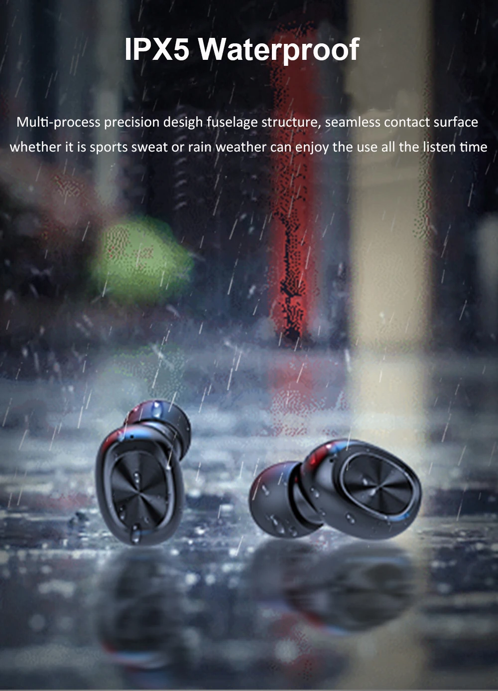 TWS-стереонаушники с поддержкой Bluetooth 5 0 и сенсорным управлением | Электроника