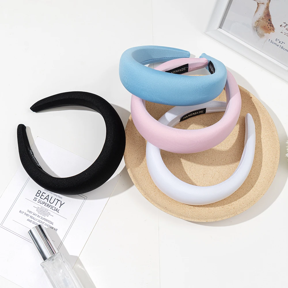 

Fashion and Simple Hair Accessories Wide Colorful Hairbands Braided Headband Hair Hoop Fashion Hair Bands Bezel Headdress