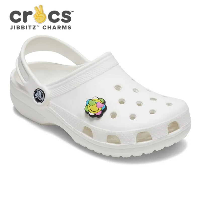 CROCS Jibbitz Smiley Flower | Обувь
