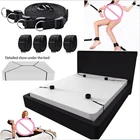 SM секс-игрушки для пар для женщин, набор для взрослых игр под кроватью, Эротические товары, БДСМ бандаж, наручники, секс-игрушки для пар