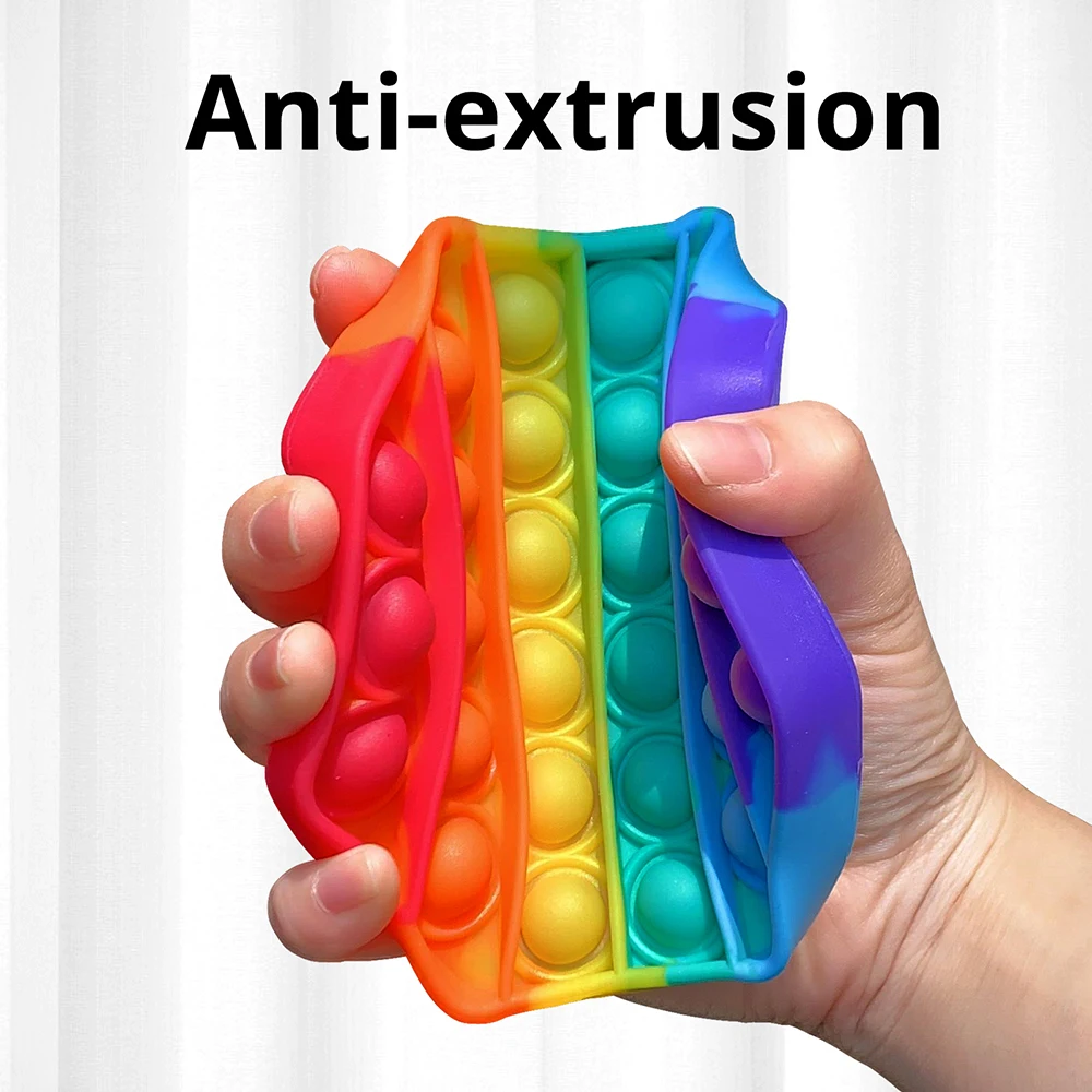 

20-35pcs/set Push Pop Bubble Sensory Toy Autism Needs Squishy Stress Reliever Toys Funny Anti-stress Pop It Fidget Dimple P