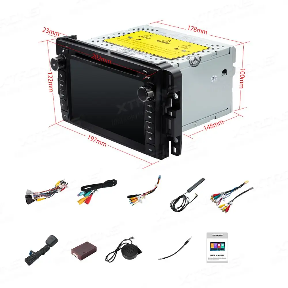 XTRONS 7 &quotAndroid 9 0 Восьмиядерный автомобильный dvd плеер GPS OBD для Chevrolet Tahoe Impala BUICK Enclave
