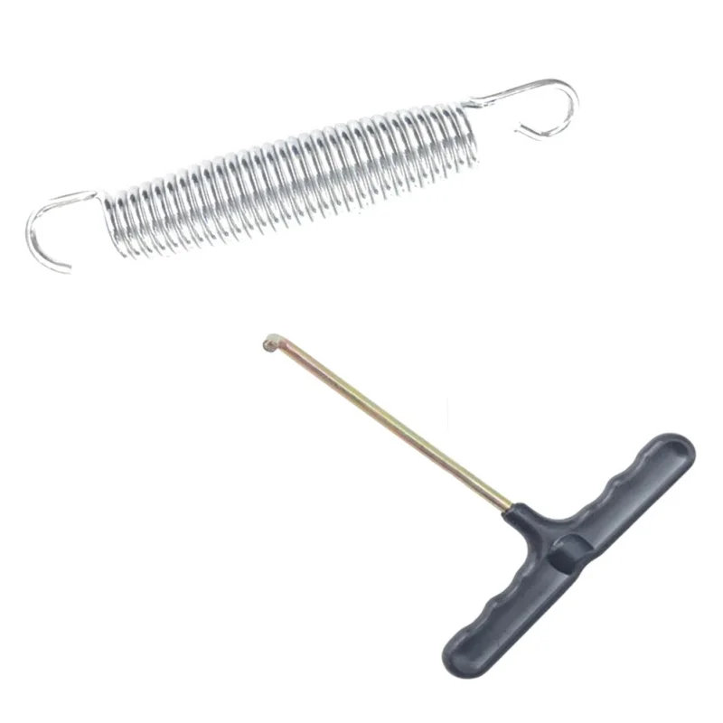 Trampoline пружина тянуть инструмент Т крюк батут установить ваш прыжок Pad ручные