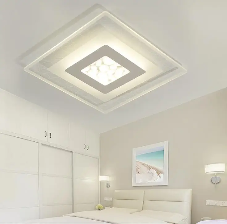 Поверхностного монтажа современные светодиодные потолочные лампы для гостиная