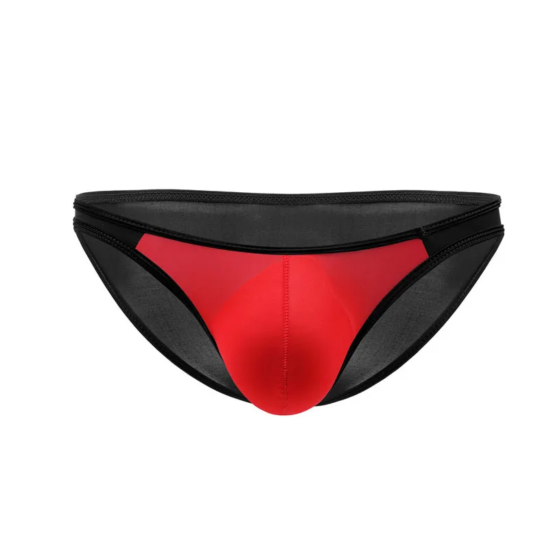 

Men's Briefs U Convex Thin Ice Silk Low Waist Sexy Bikini Underpants Shorts Underwear Men Sexy Underwear Hot Sale Pantie