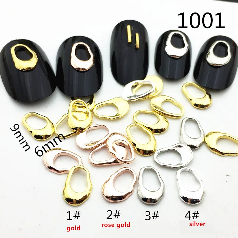 50 шт./упак. Япония 3D художественного украшения ногтей металл аксессуары для