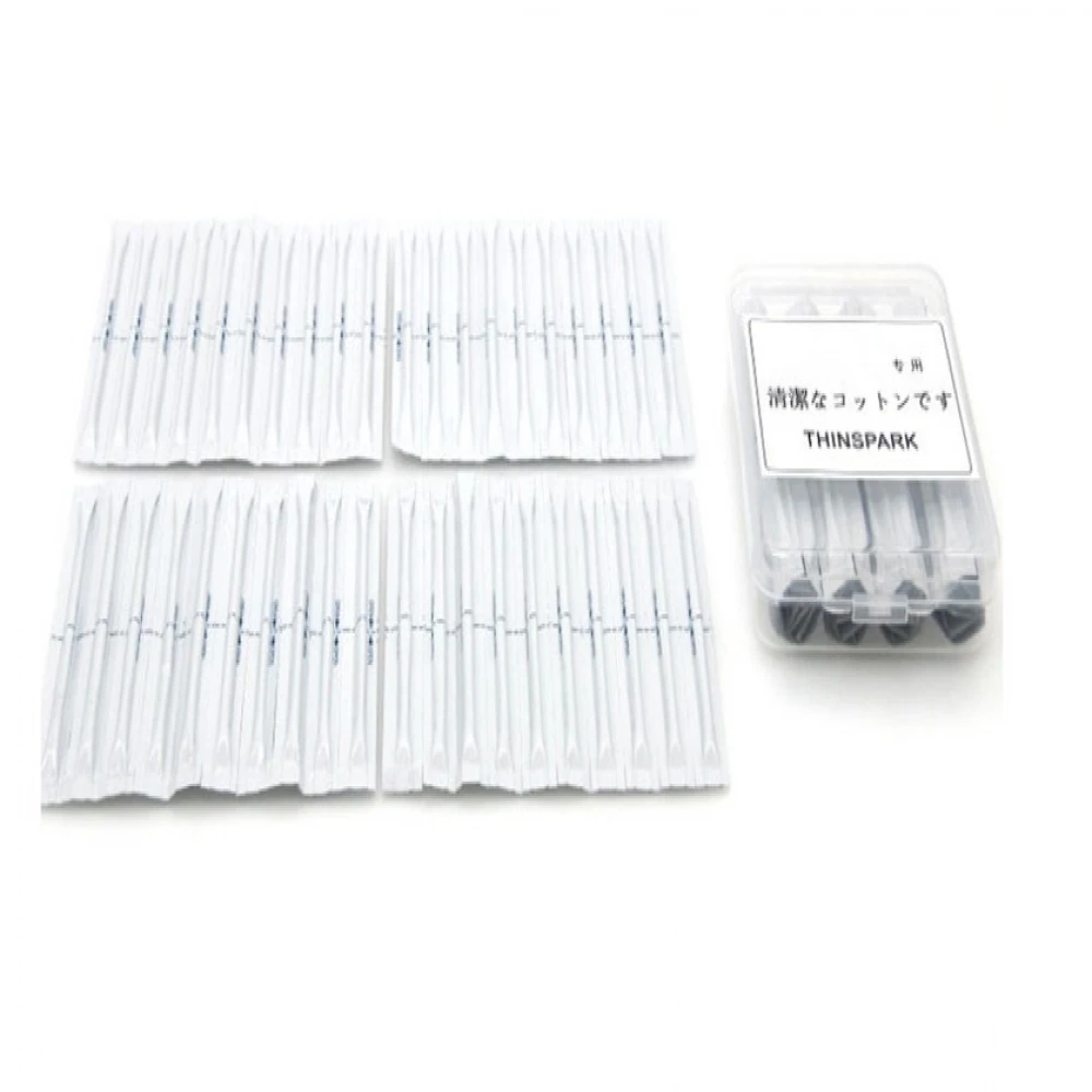 40pcs/Box Wet Clean Tool Double Head Cleaning Cotton Swabs For IQOS Stick | Электроника