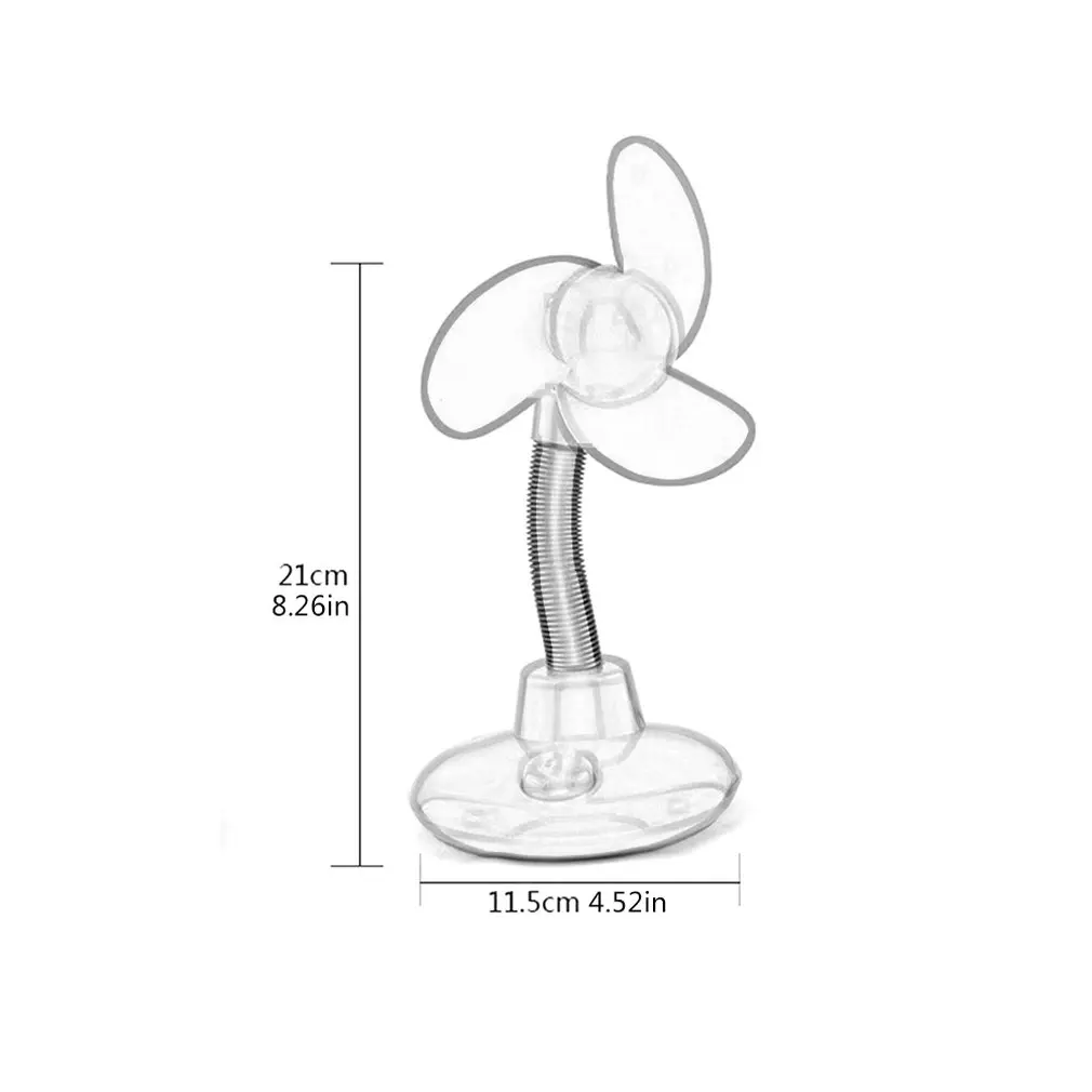 

Mini USB battery dual-use creative sun flower small fan Home Office Fan