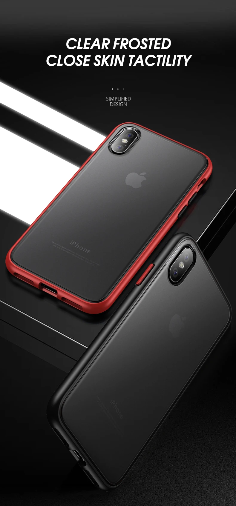 Для iPhone XS чехол Magic Shadow IPAKY для iPhone XS MAX чехол с цветными кнопками Мягкий Бампер PC Гибридный противоударный чехол для iPhone XR