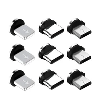 5 pcs 360 rotation magnetic tips for mobile phone replacement parts easy operate durable converter charging cable adapter