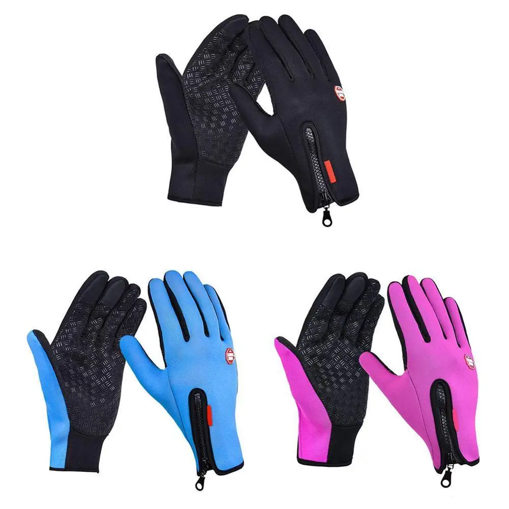 

Winter Long Full Finger Gloves For Sports Road Cycling Mountain Motorcycle Bike Fishing Screen Climbing Glove MTB BMX N6R4