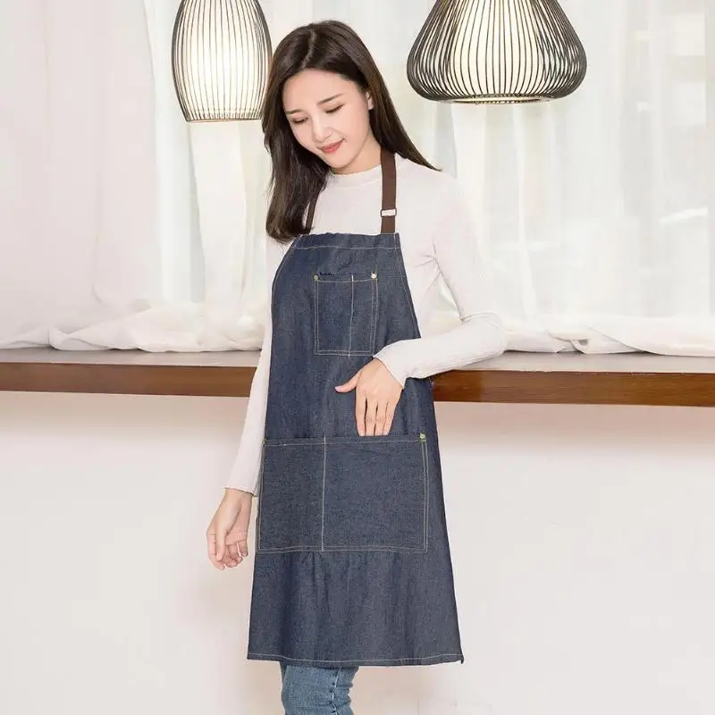 Практичный противообрастающий джинсовый кухонный широкий спектр приложений