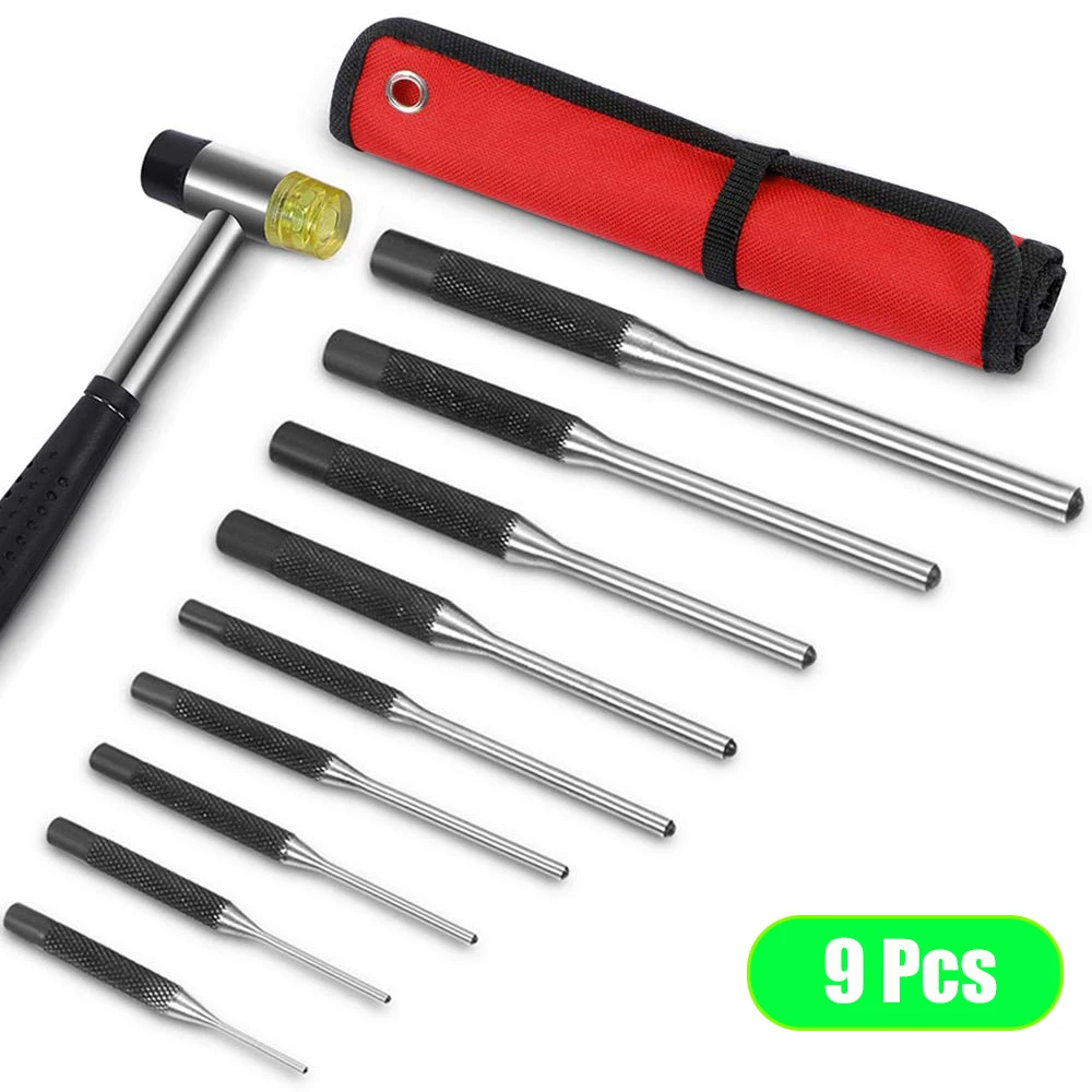 

Набор тактических перфораторов 9 шт./компл., с молотком и мешочком для хранения, набор инструментов для удаления пистолета