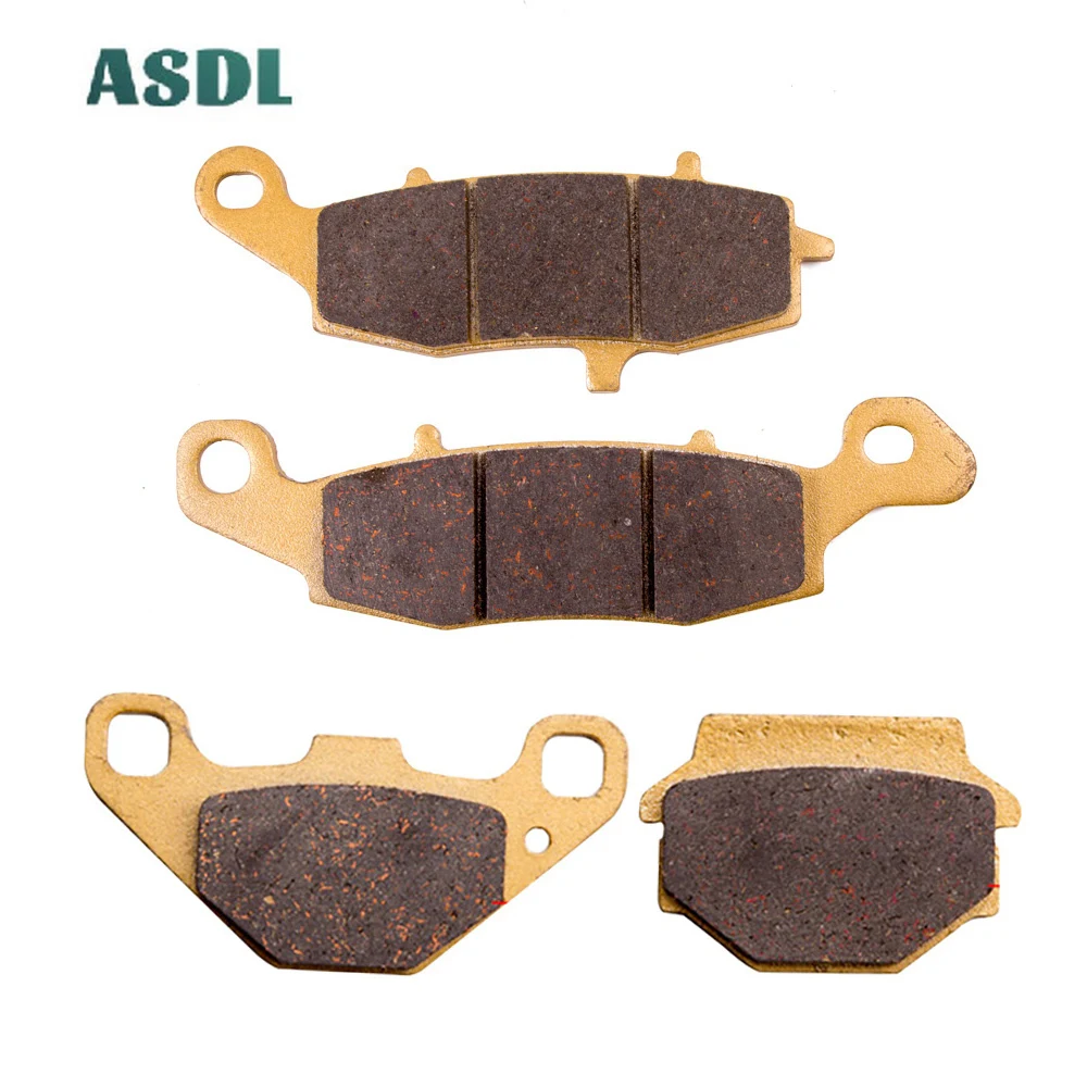 650cc мотоциклетные передние и задние тормозные колодки комплект для KAWASAKI KLR650 KLR 650