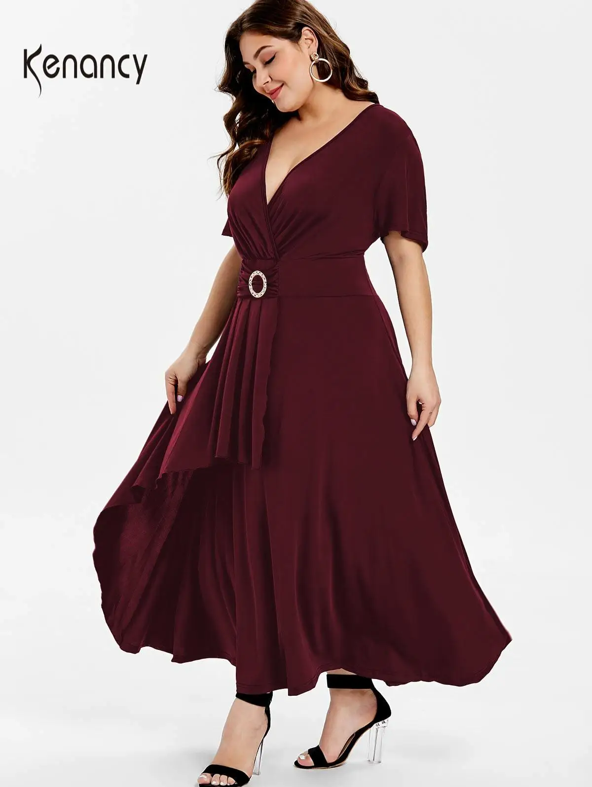 Женское винтажное платье с коротким рукавом размеры до 5XL|Женские платья| |