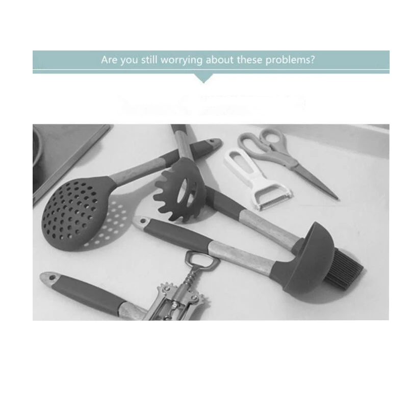 Hot promotion Soup ladle storage rack Multifunction Knife Rack Kitchen Truner Stand Organizer fruit knife Scissors shelf | Дом и сад