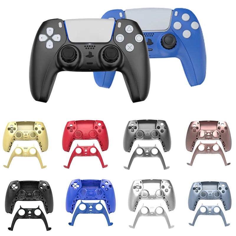 

Skin Shell Cover For PS5 Controller Protective Case Replacement For Playstation 5 Game Control Gamepad Handle Decorative Strip