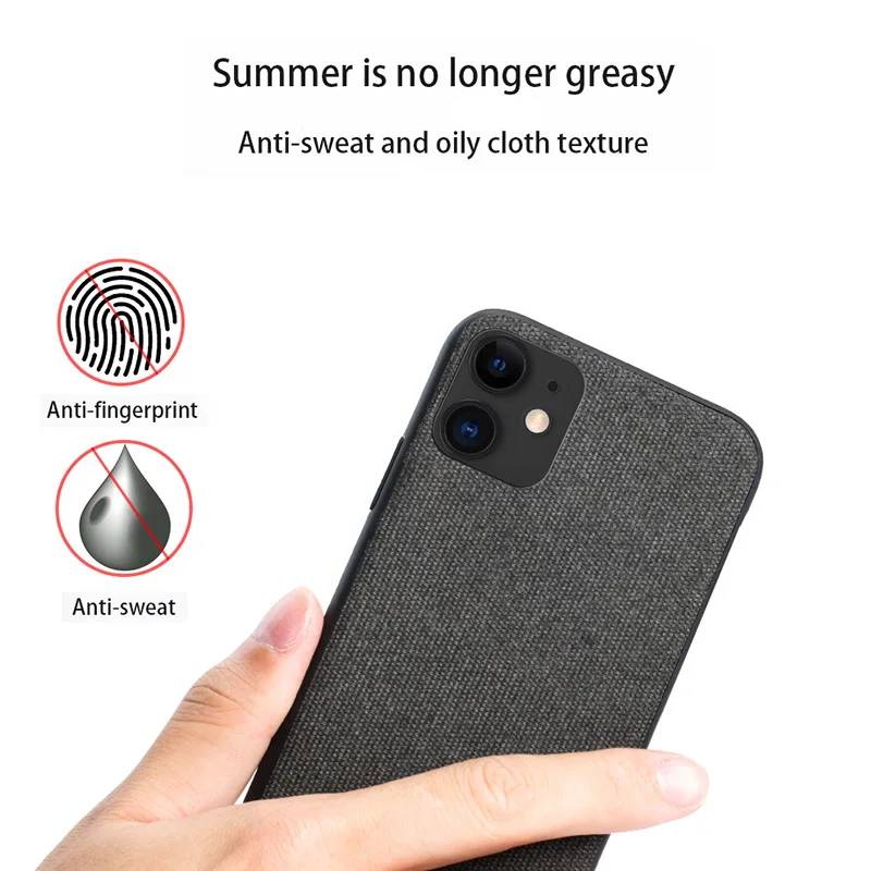 Мужской тканевый в деловом стиле, магнитный чехол для iphone 11 pro max, противоударный автомобильный чехол-держатель, чехол для iphone 11 pro max 6,5, брезентовый чехол
