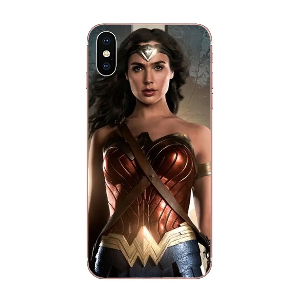 as picture Diy Окрашенные аксессуары для телефонов Чехол Wonder Woman Top для Apple iPhone 4 4s 5 5C 5S SE 6 6S 7 8 Plus X XS Max XR - Цвет: as picture