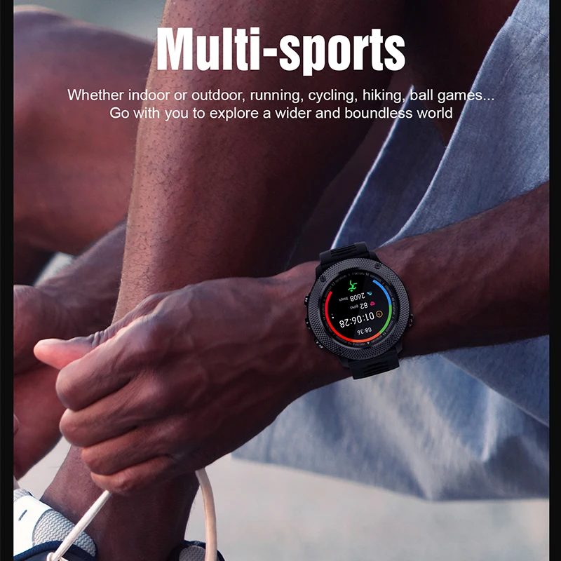 Смарт-часы STrollAR мужские водонепроницаемые 12 спортивных режимов 2021 дюйма 30 м |