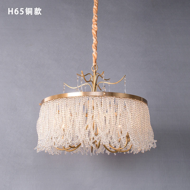 Хрустальная лампа для спальни гостиной столовой люстра роскошсветильник