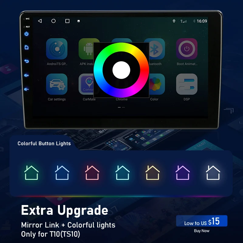Srnubi 2 Din Android 10 WIFI Bluetooth автомобильное радио для Toyota Camry 2012 - 2017 мультимедийный