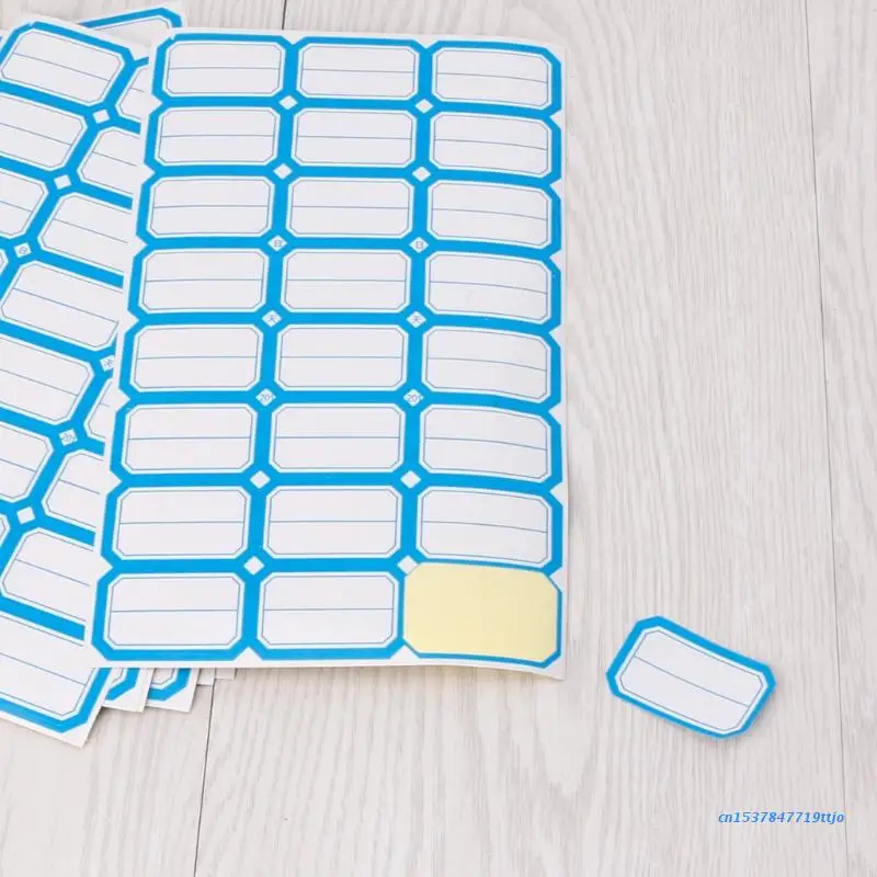 

583D 240 Pcs Self Adhesive Sticky Blank Label Paper Label Can Be Classified